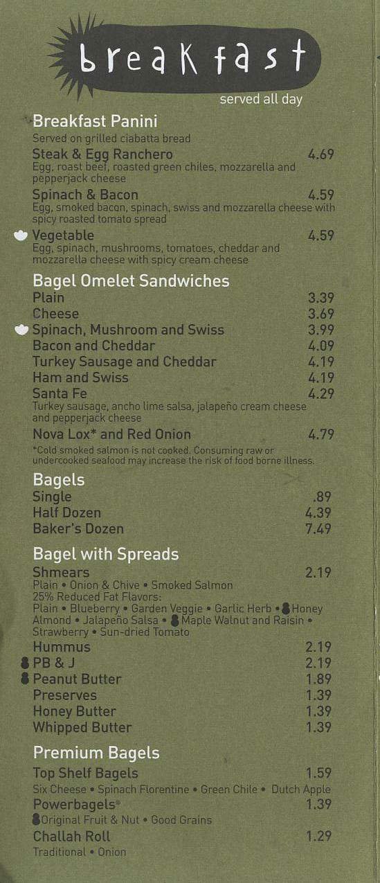Menu page 2