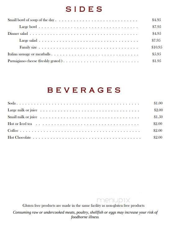 Menu page 3