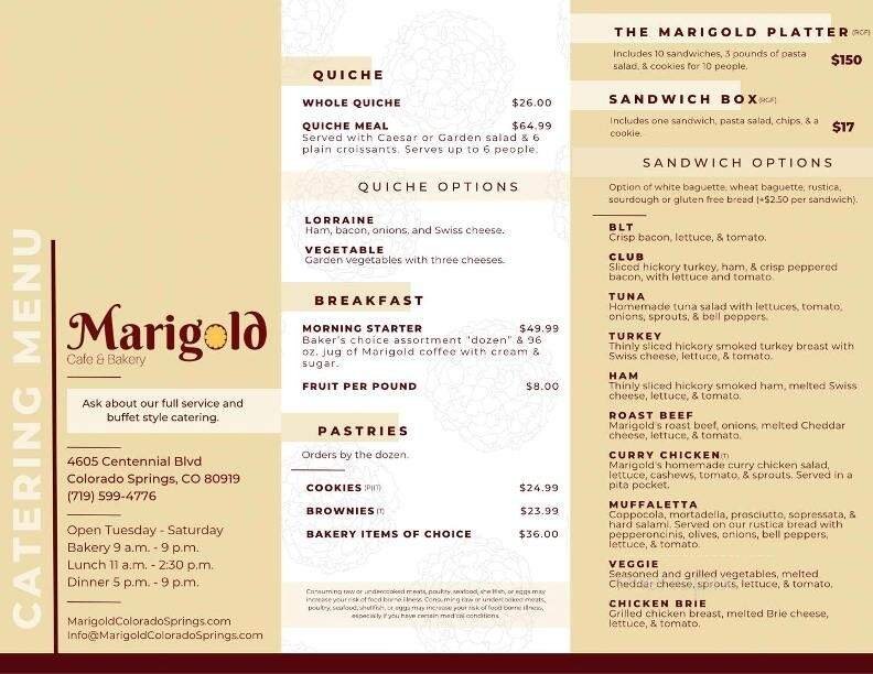 Menu page 2