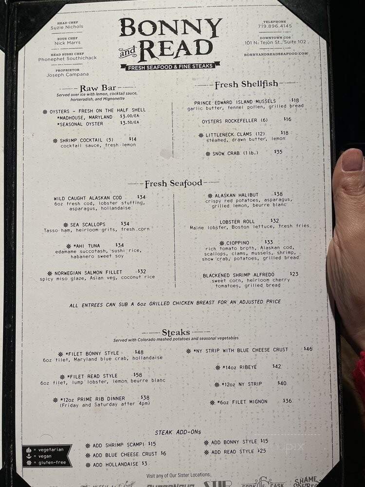 Menu page 3