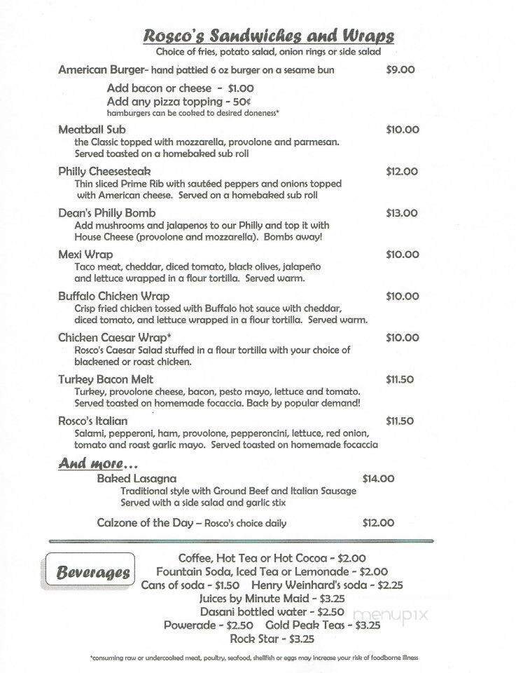 Menu page 7