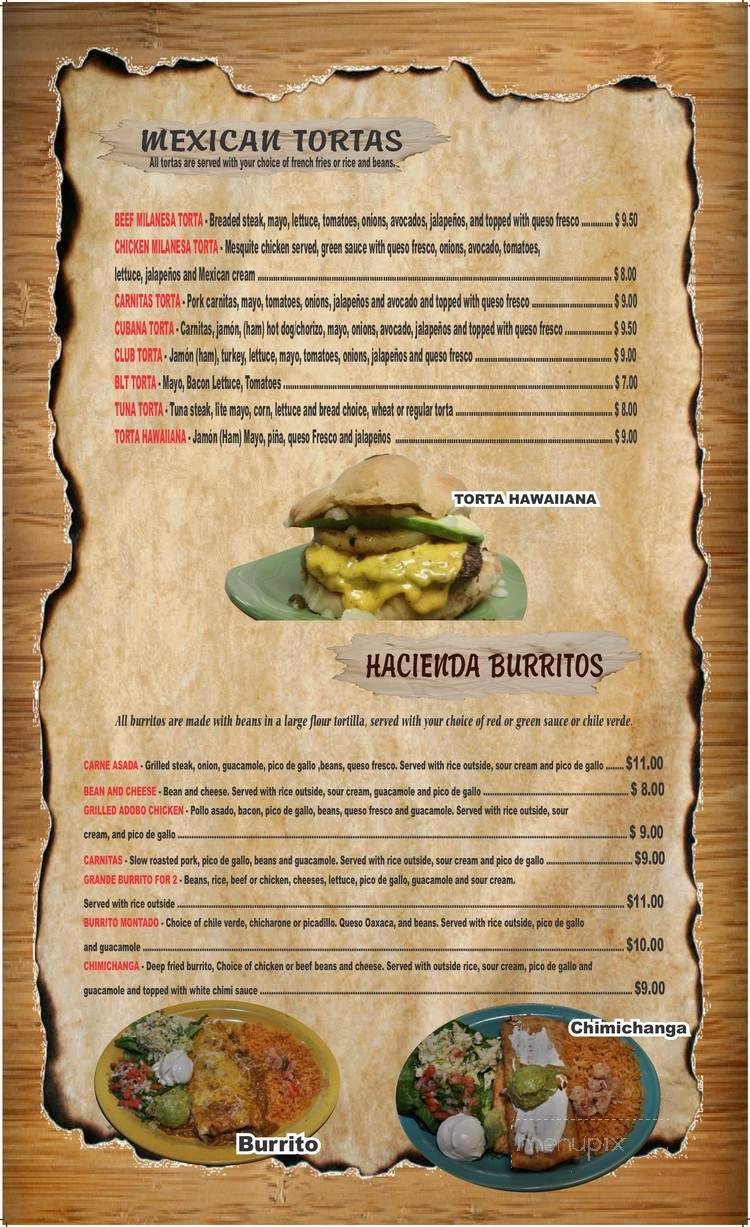 Menu page 4