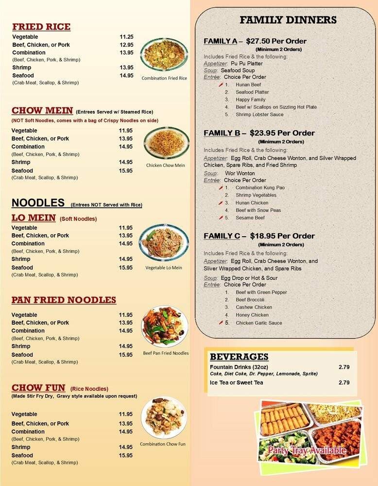 Menu page 2