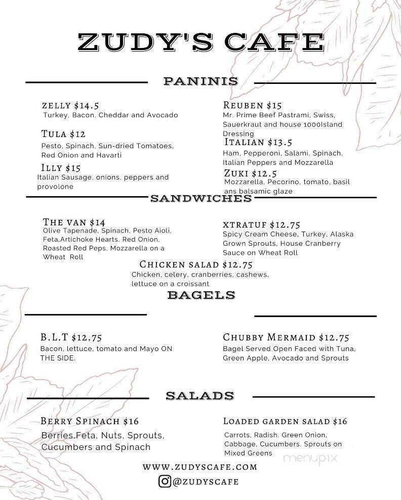 Menu page 5