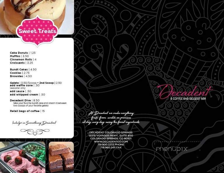 Menu page 2