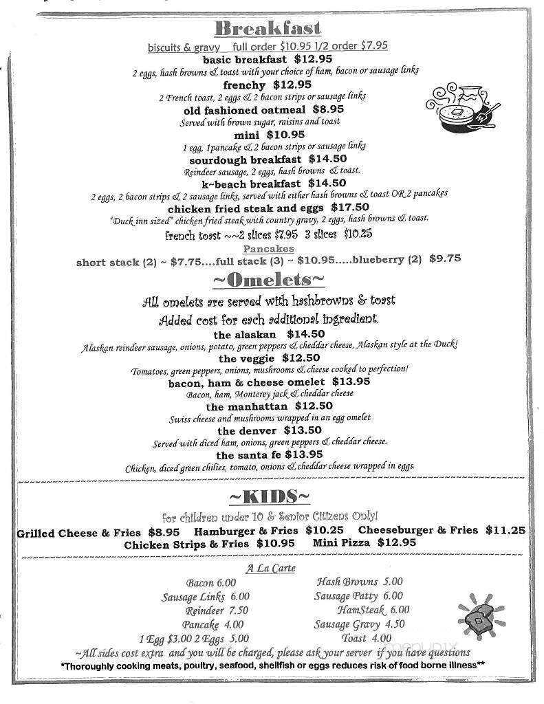 Menu page 5
