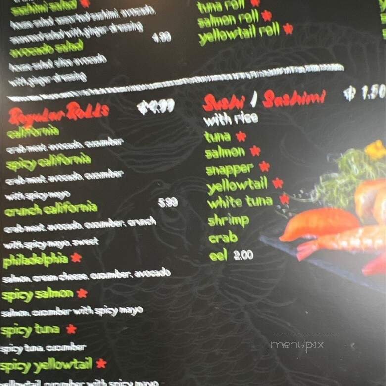 Menu page 6