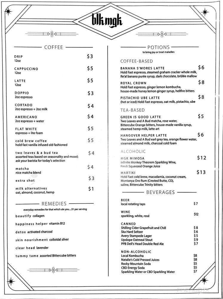 Menu page 2
