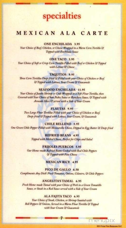 Menu page 4