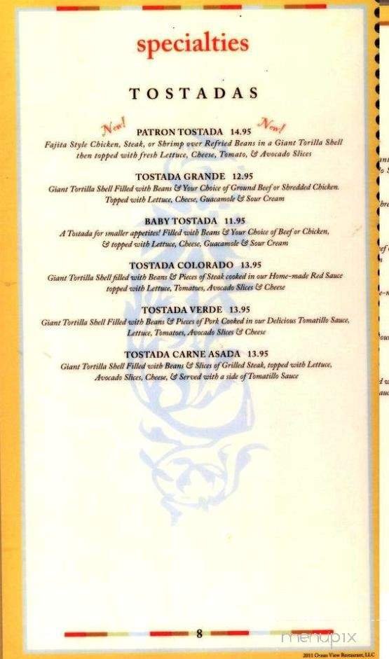 Menu page 5