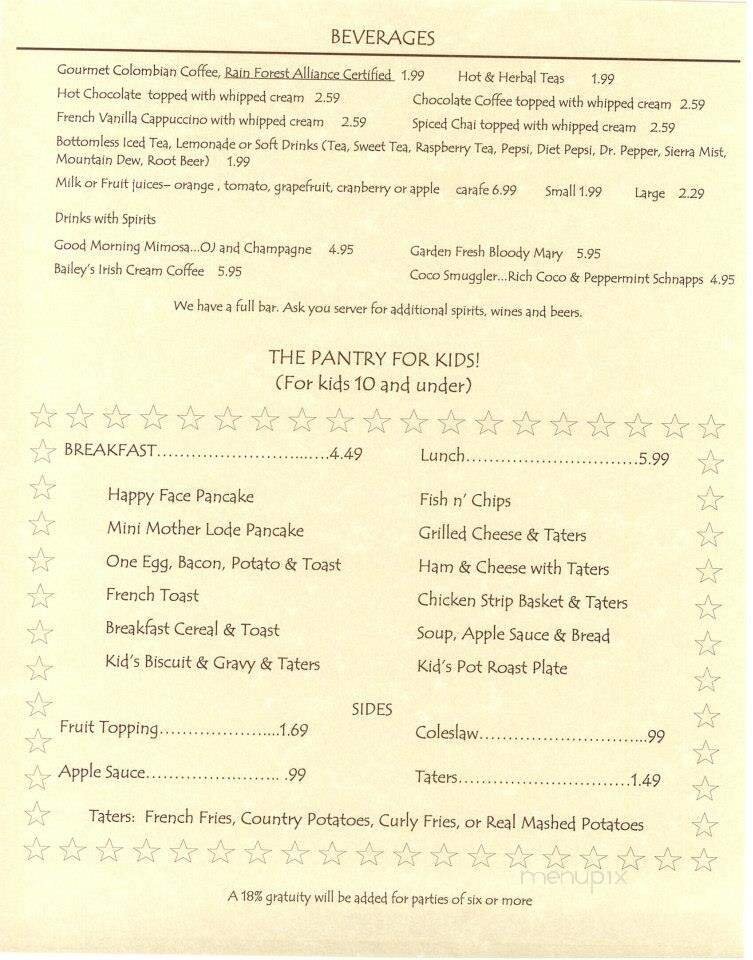 Menu page 5