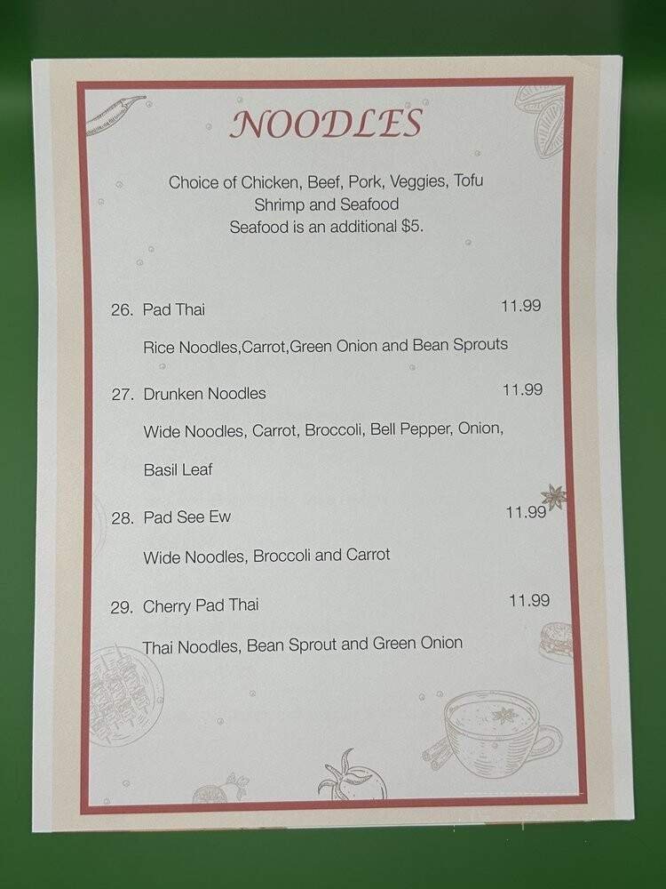 Menu page 4