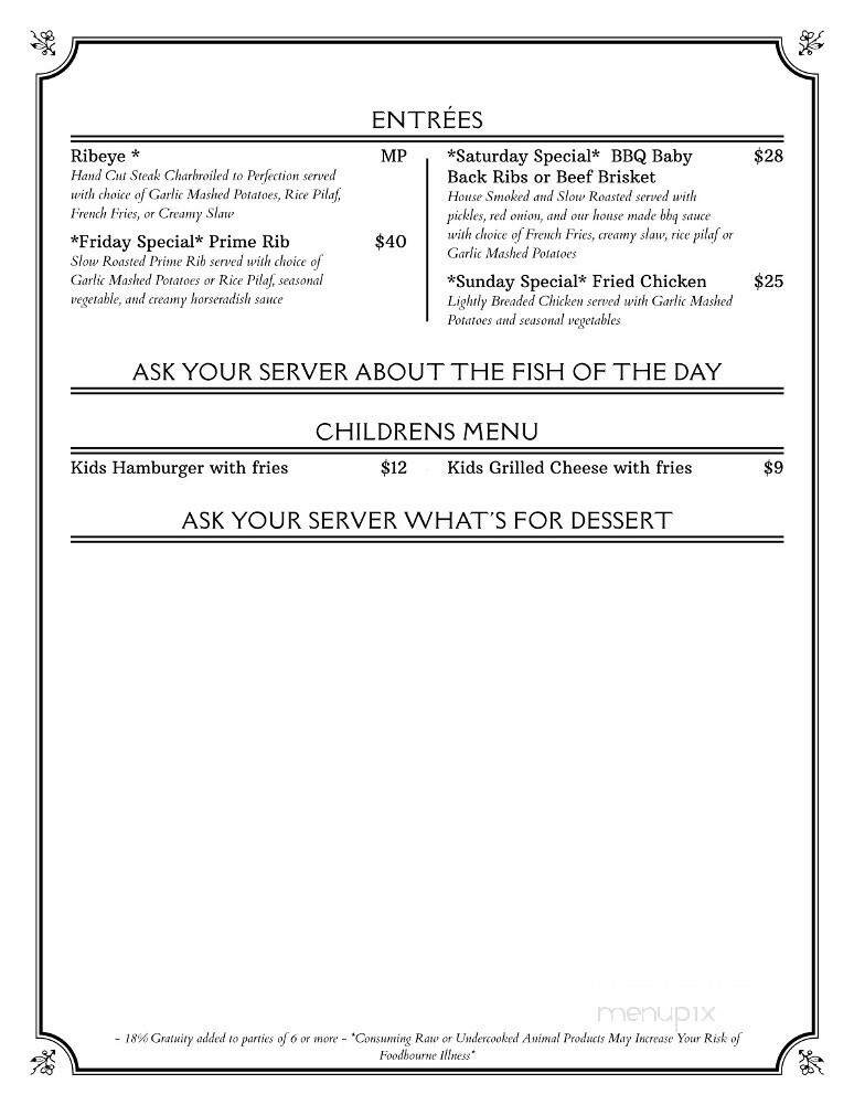 Menu page 2