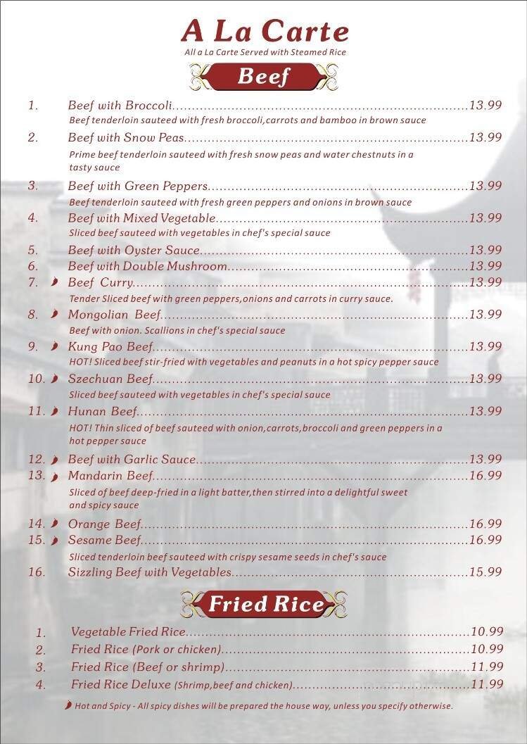 Menu page 7