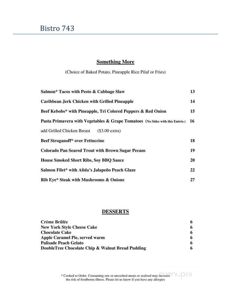 Menu page 3
