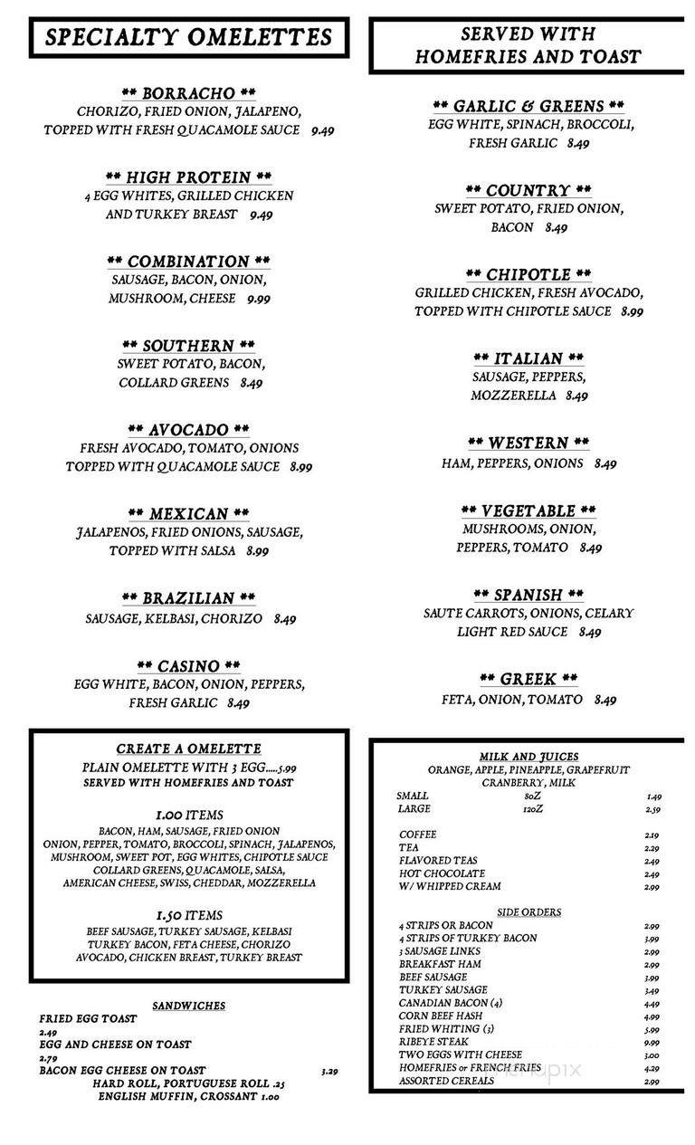 Menu page 2