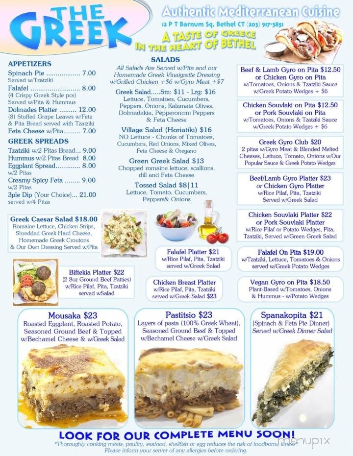 Menu page 6