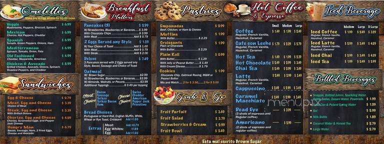 Menu page 1
