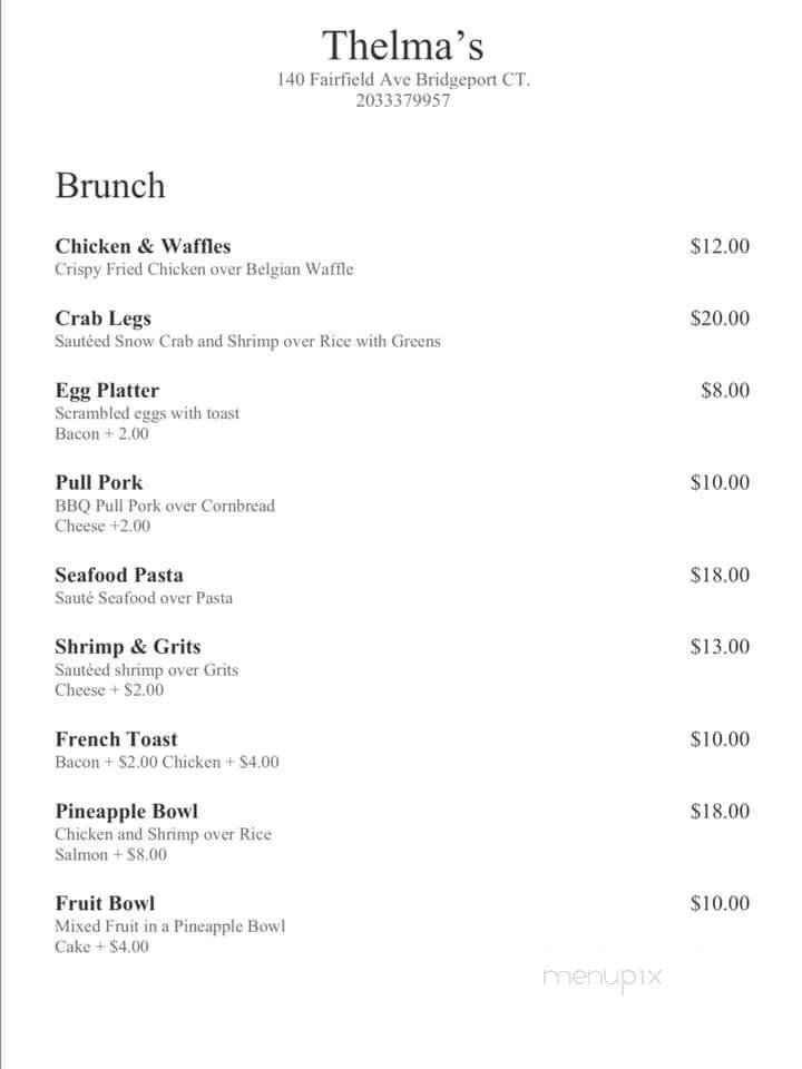 Menu page 2