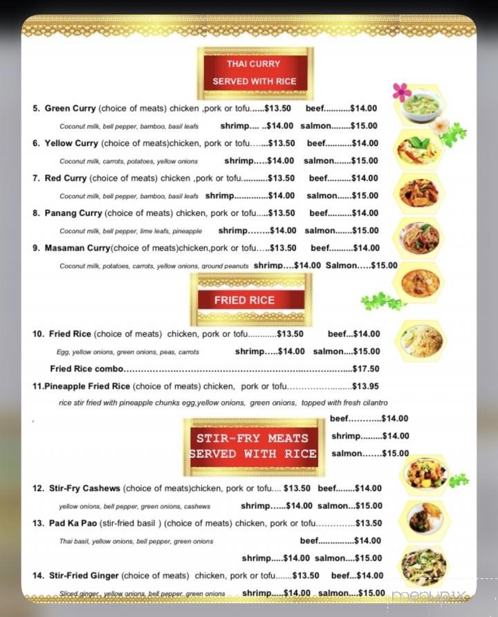 Menu page 9