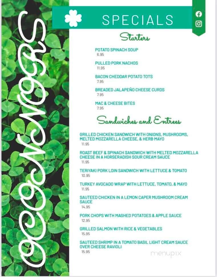Menu page 9
