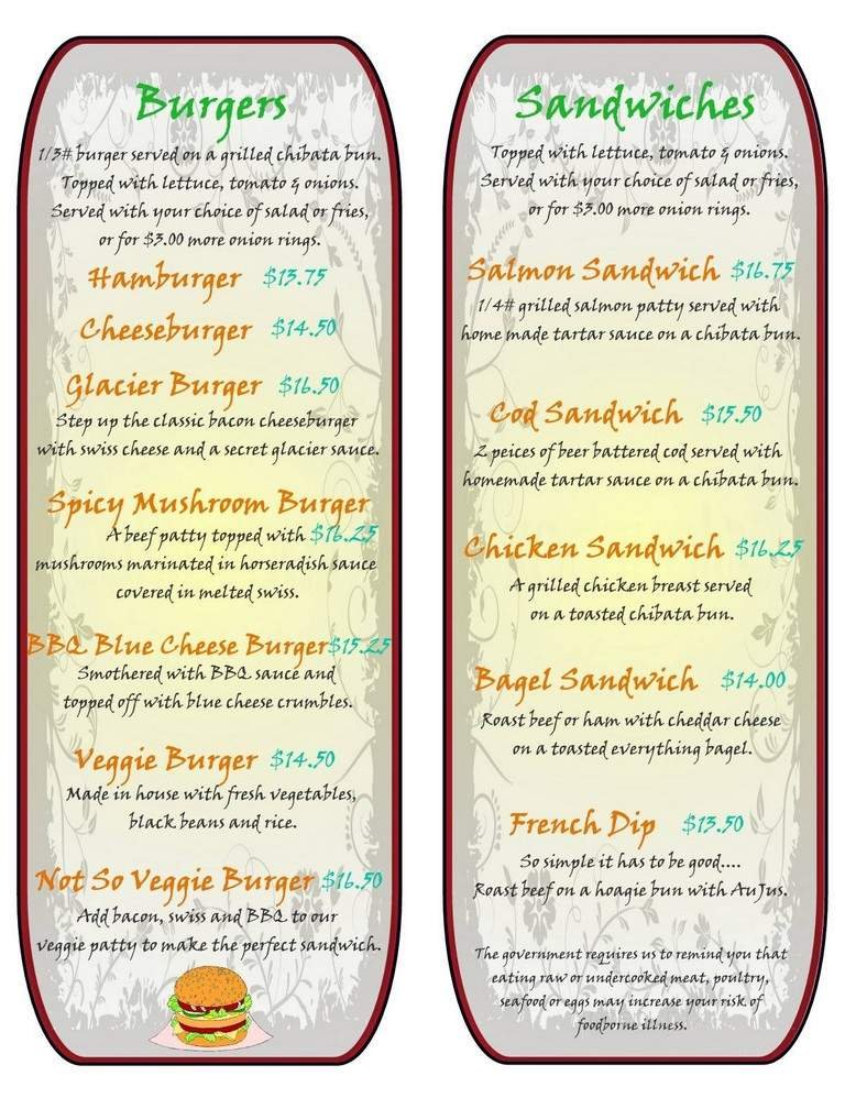 Menu page 2