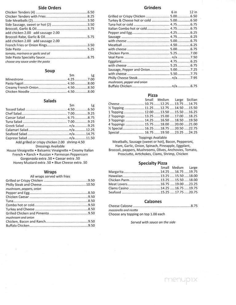 Menu page 4