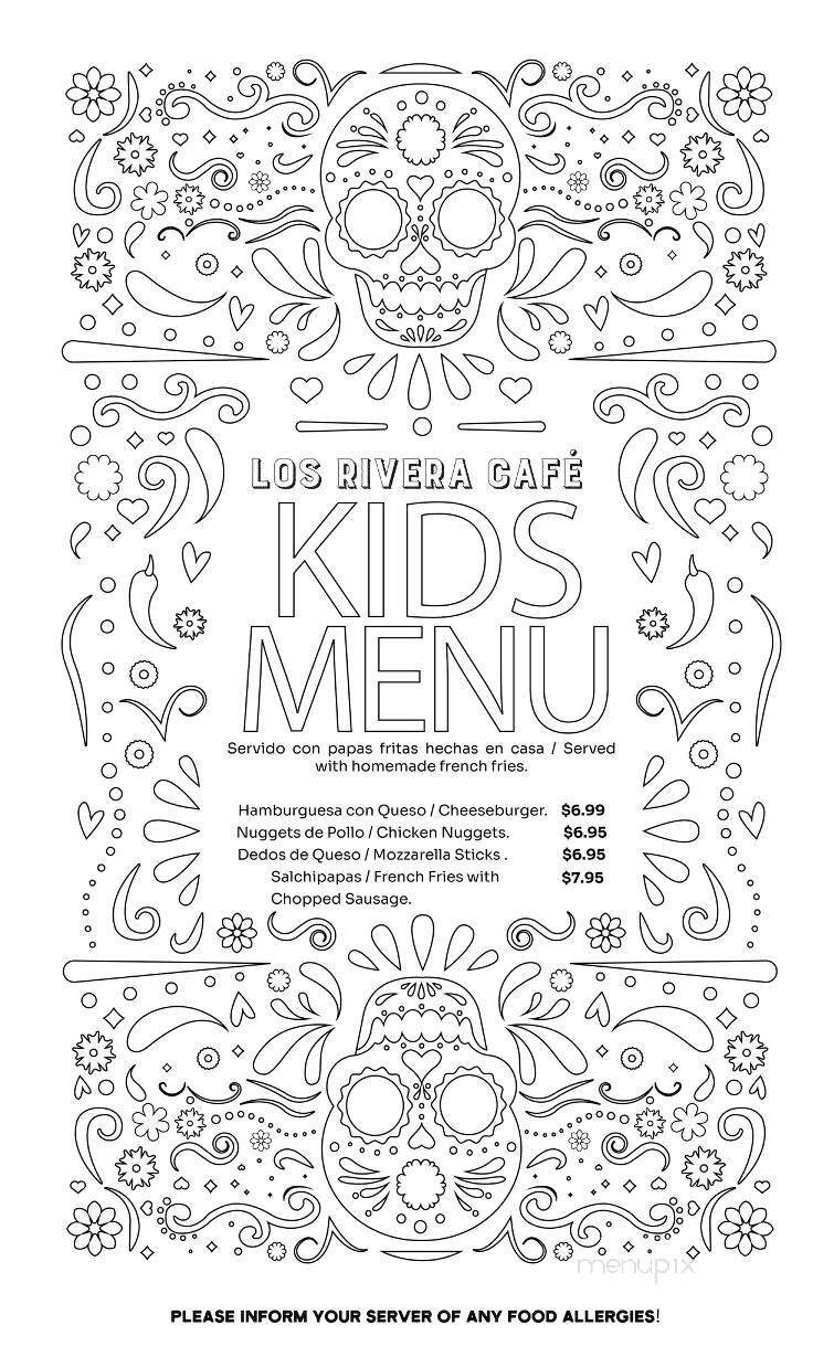 Menu page 1