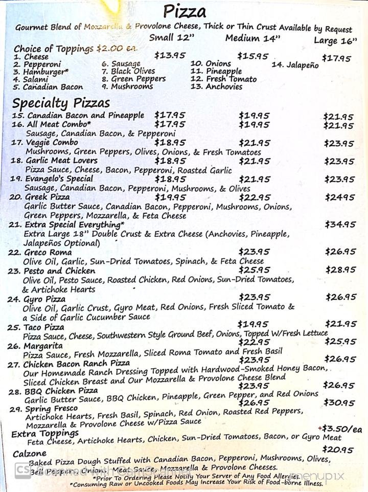 Menu page 7