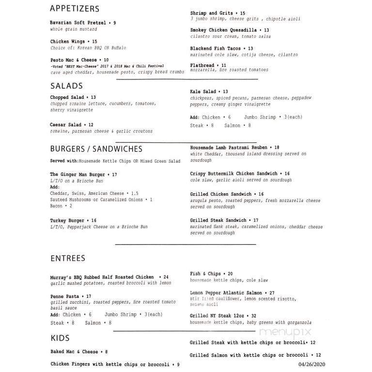 Menu page 7