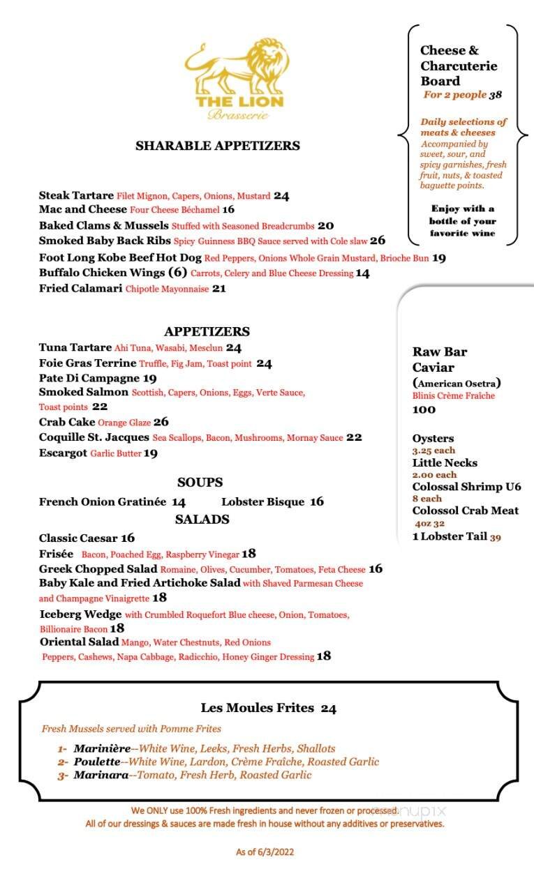 Menu page 3