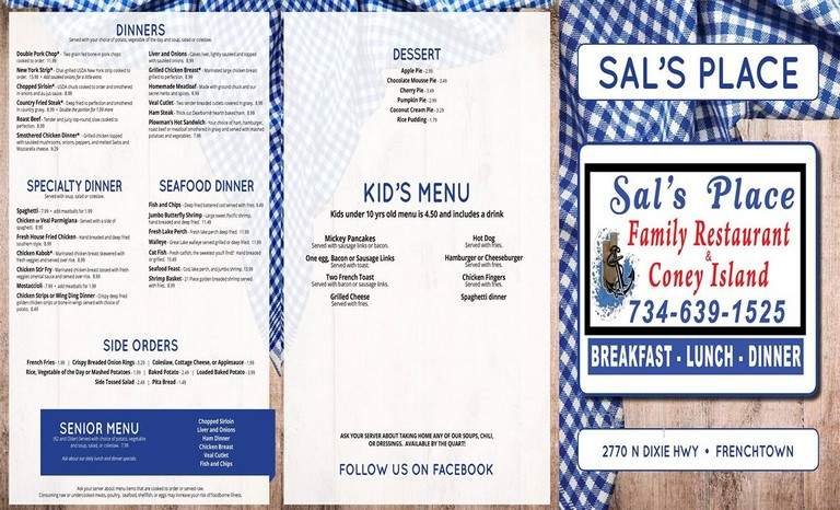 Menu page 2