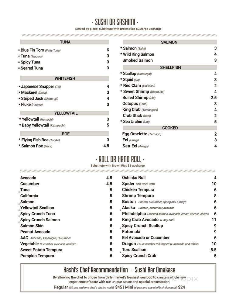 Menu page 3