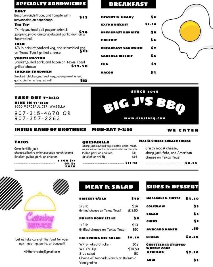 Menu page 1