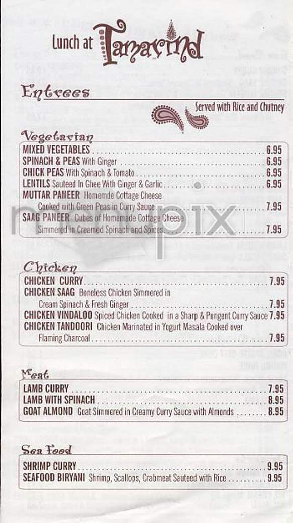 Menu page 5