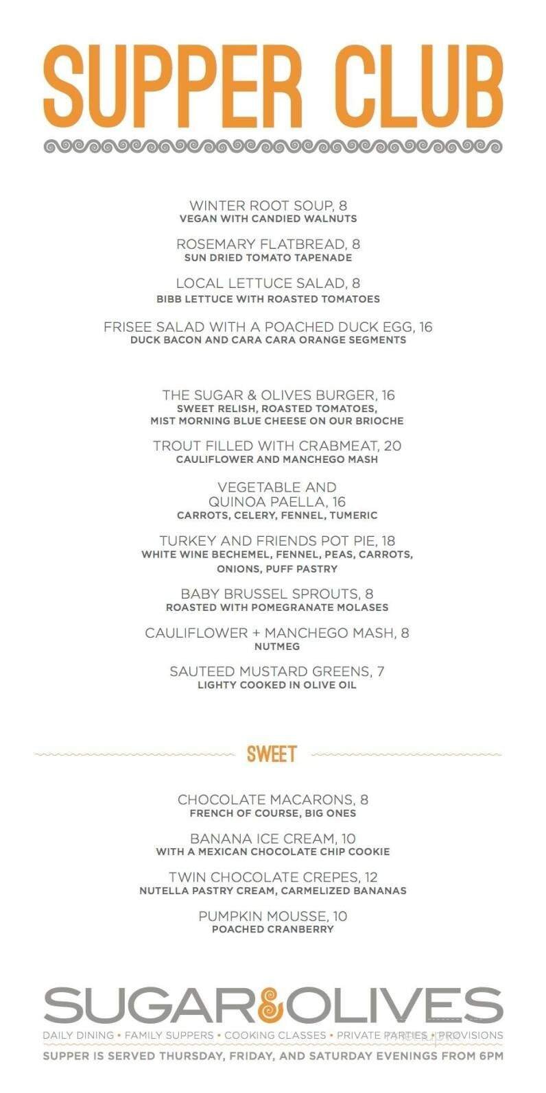 Menu page 3