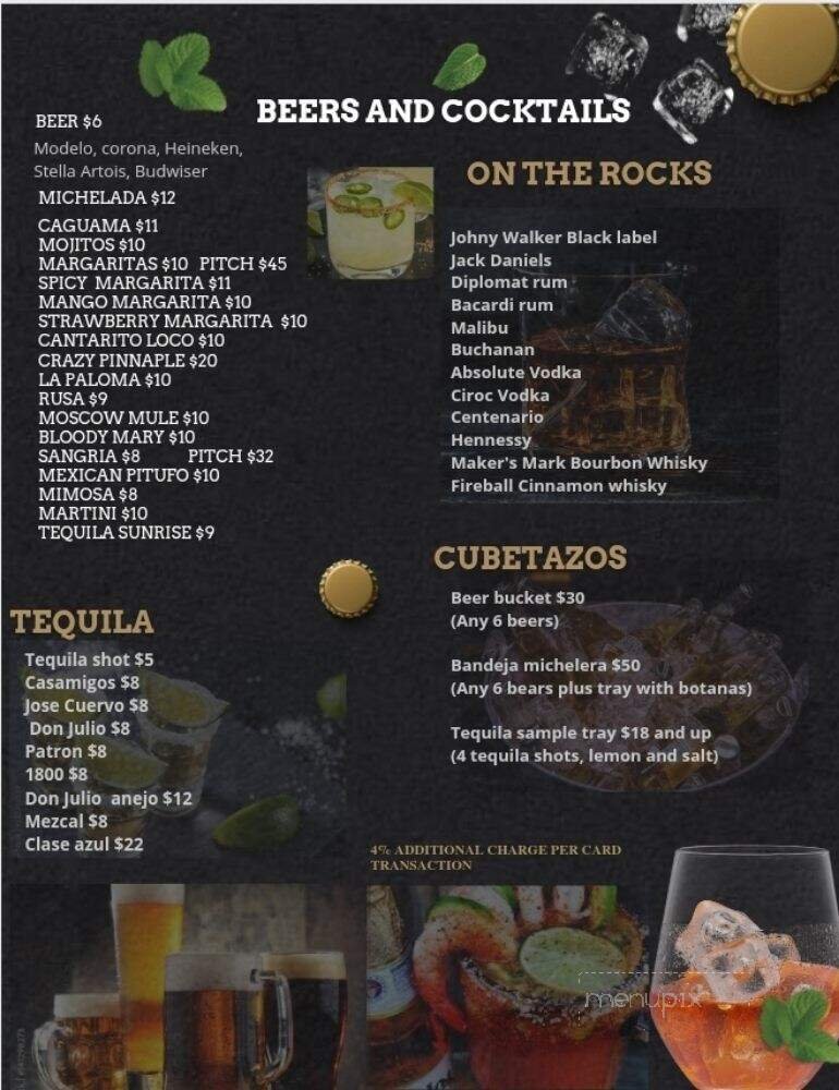 Menu page 4