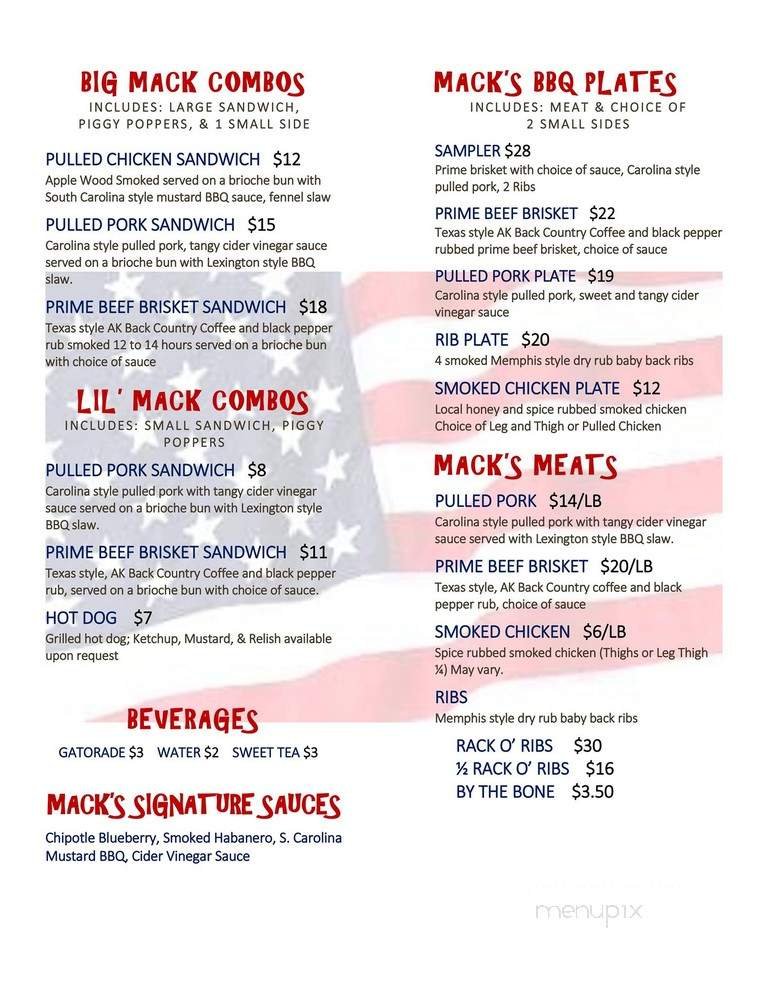 Menu page 2