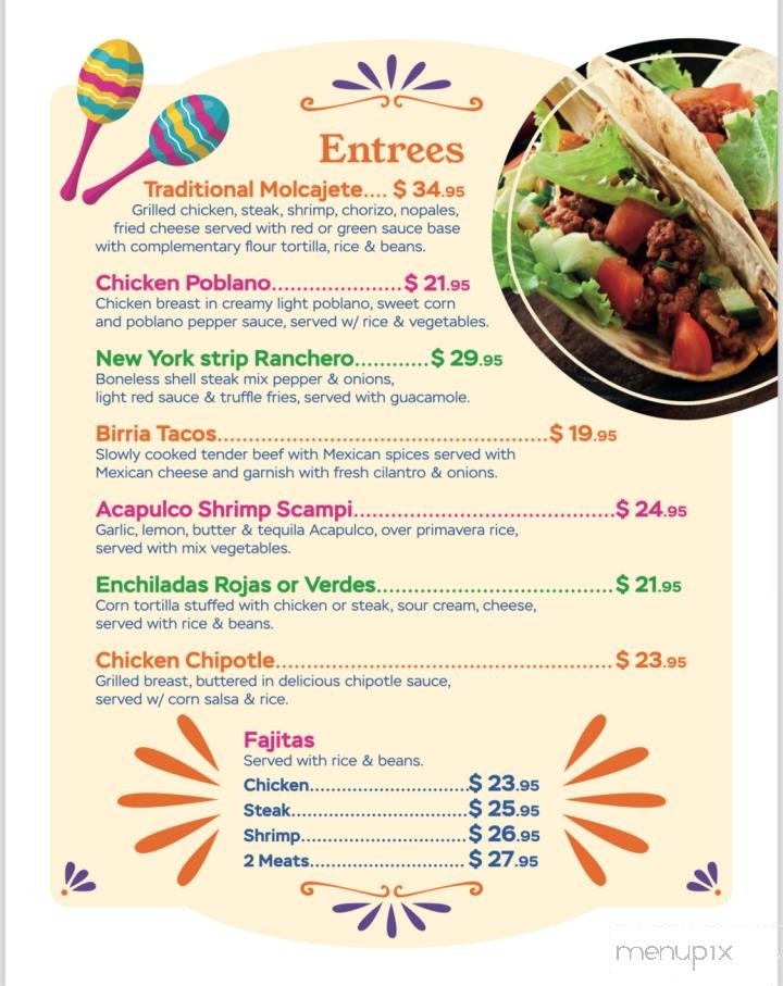 Menu page 7