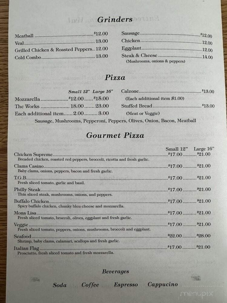 Menu page 2