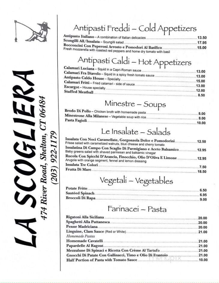 Menu page 1