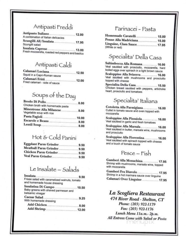 Menu page 3