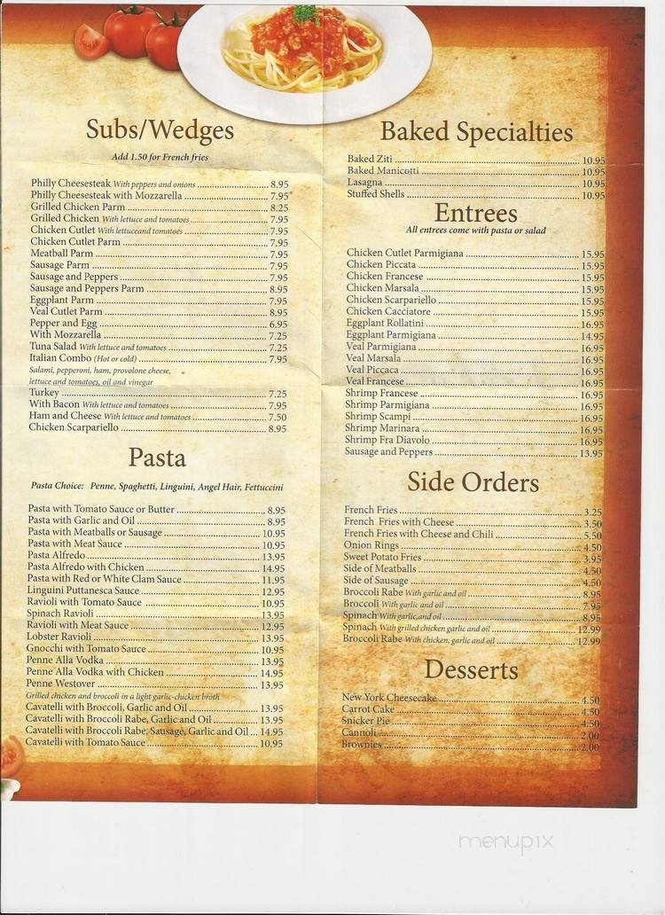 Menu page 4