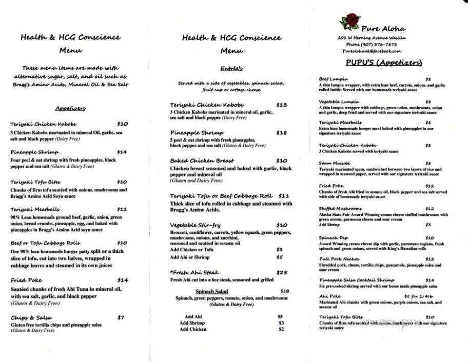 Menu page 2