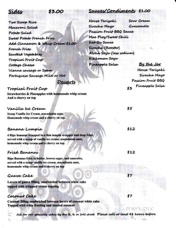 Menu page 6