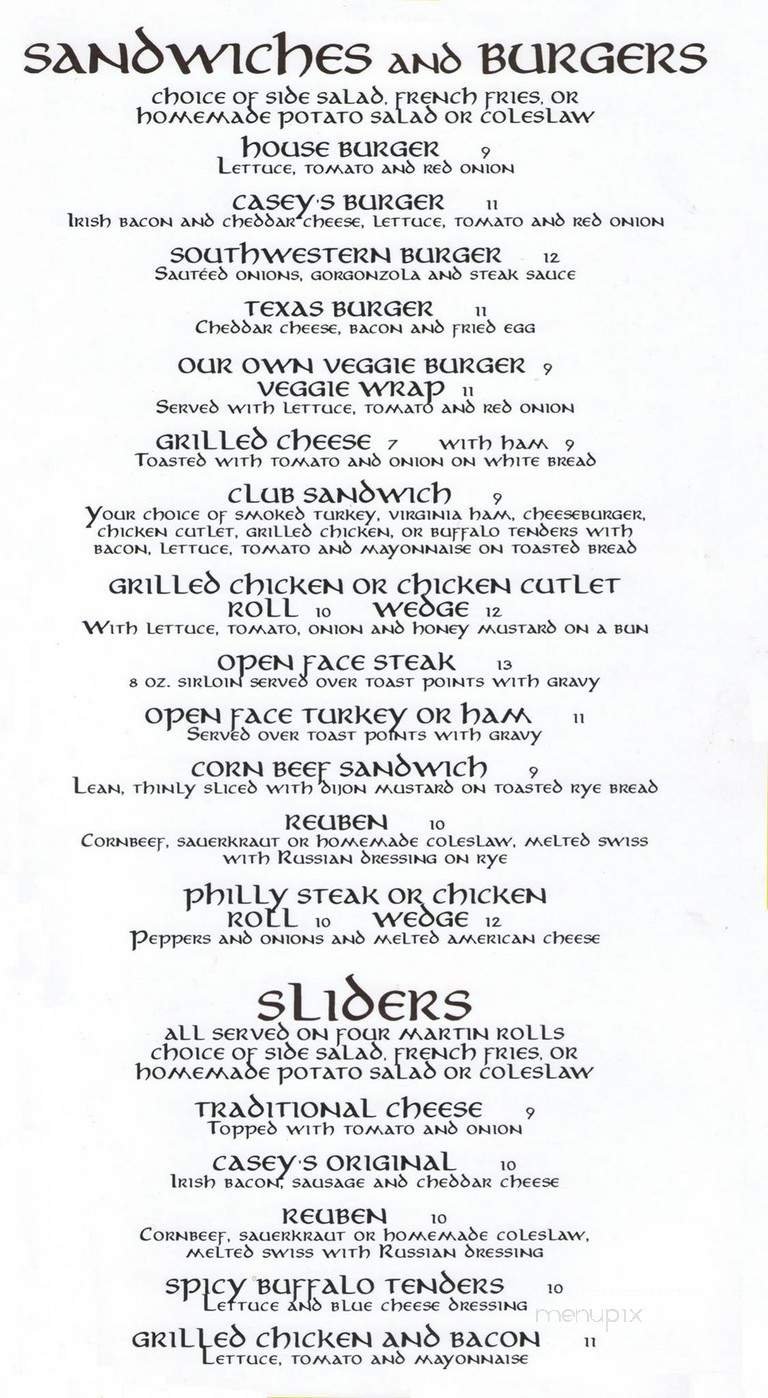 Menu page 4