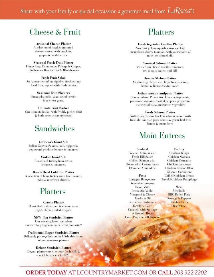 Menu page 5