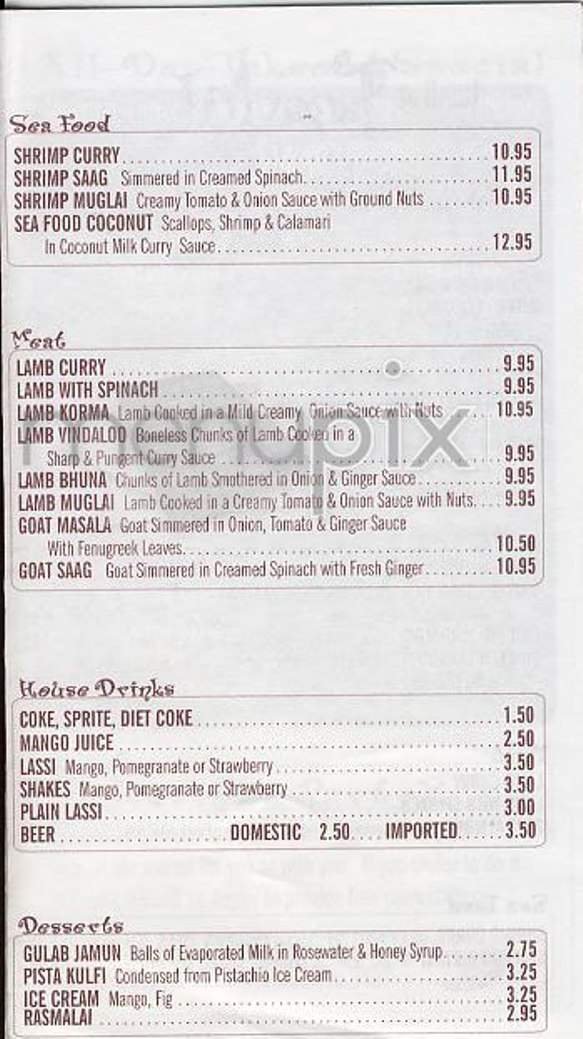 Menu page 4