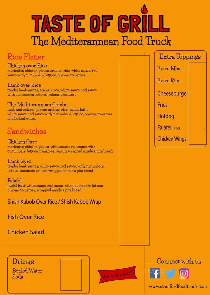 Menu page 1