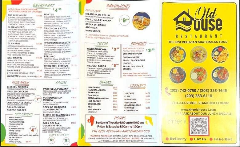 Menu page 2